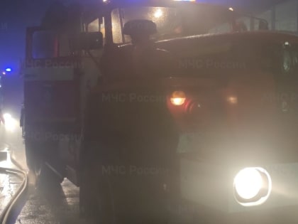 При пожаре в тульском поселке Петровский пострадало 2 человека