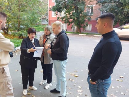 Инна Шевелева приняла участие в приемке работ по проекту «Наш город»