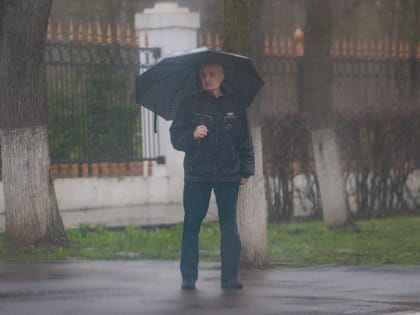 На Тульскую область надвигаются сильный дождь с градом и гроза