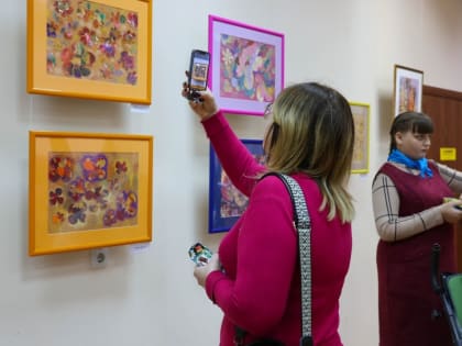 Выставка детского искусства в Новомосковске