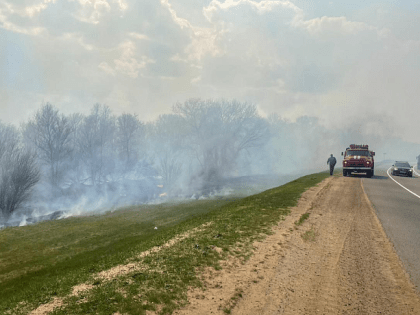 Прокуратора внесла представления главам муниципальных образований Палвского района из-за пала травы