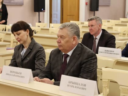 Николай Воробьев принял участие в заседании комиссии Совета законодателей РФ