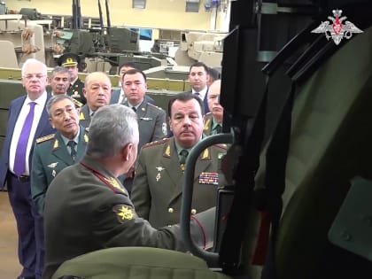 Тульское КБП показало главам оборонных ведомств СНГ боевую технику, проверенную СВО