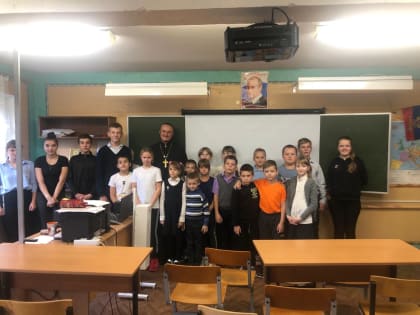 Рождественская встреча в школе