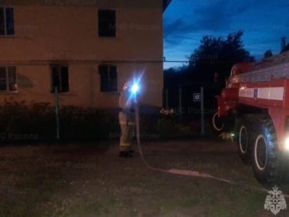 При пожаре в Гремячем пострадали люди