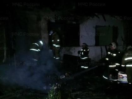 В Липках в сгоревшем строении обнаружен труп