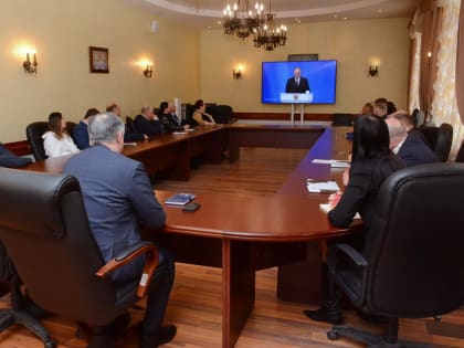 Владимир Владимирович Путин обратился с ежегодным Посланием к Федеральному Собранию РФ