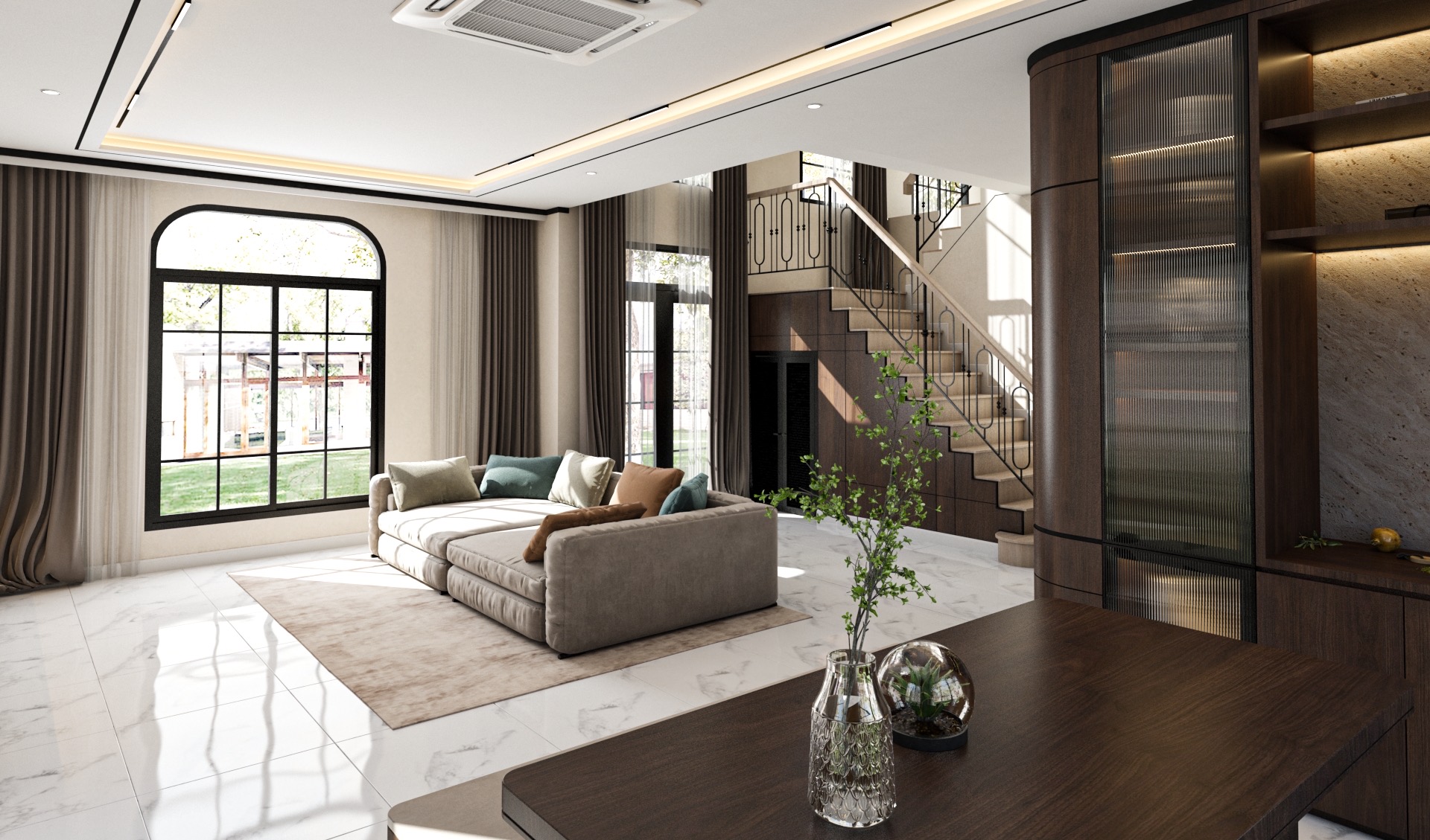 Private Mid-Century Modern Residence — 4