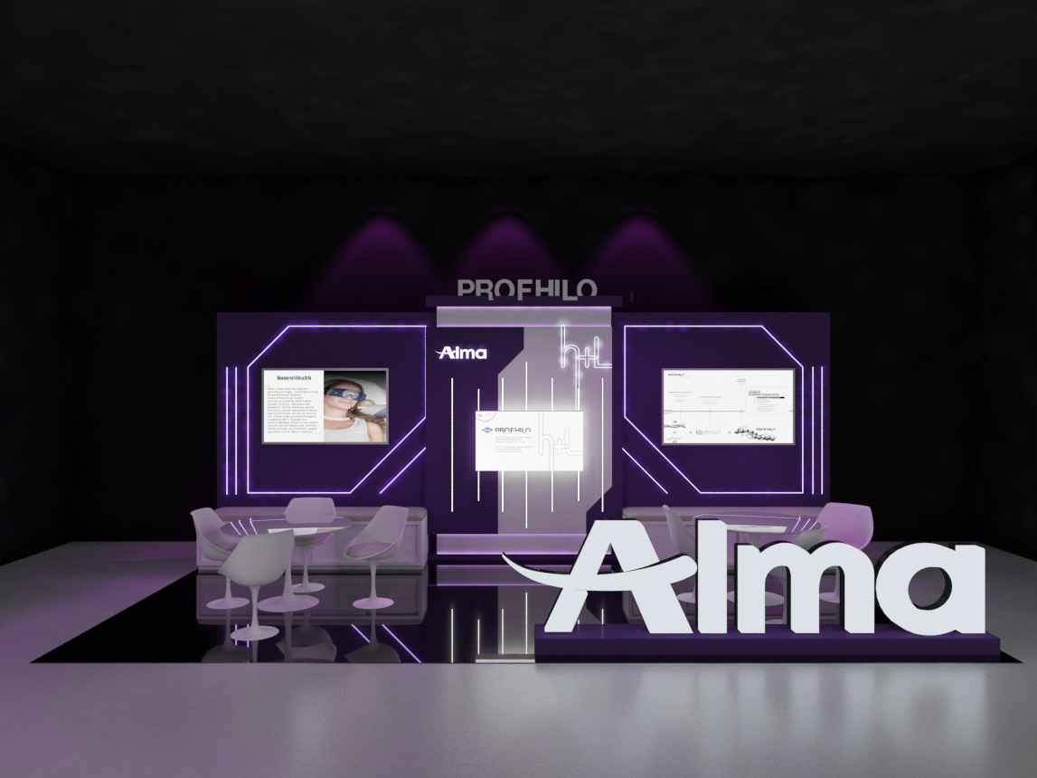 Alma & Profhilo Exhibition Pavilion