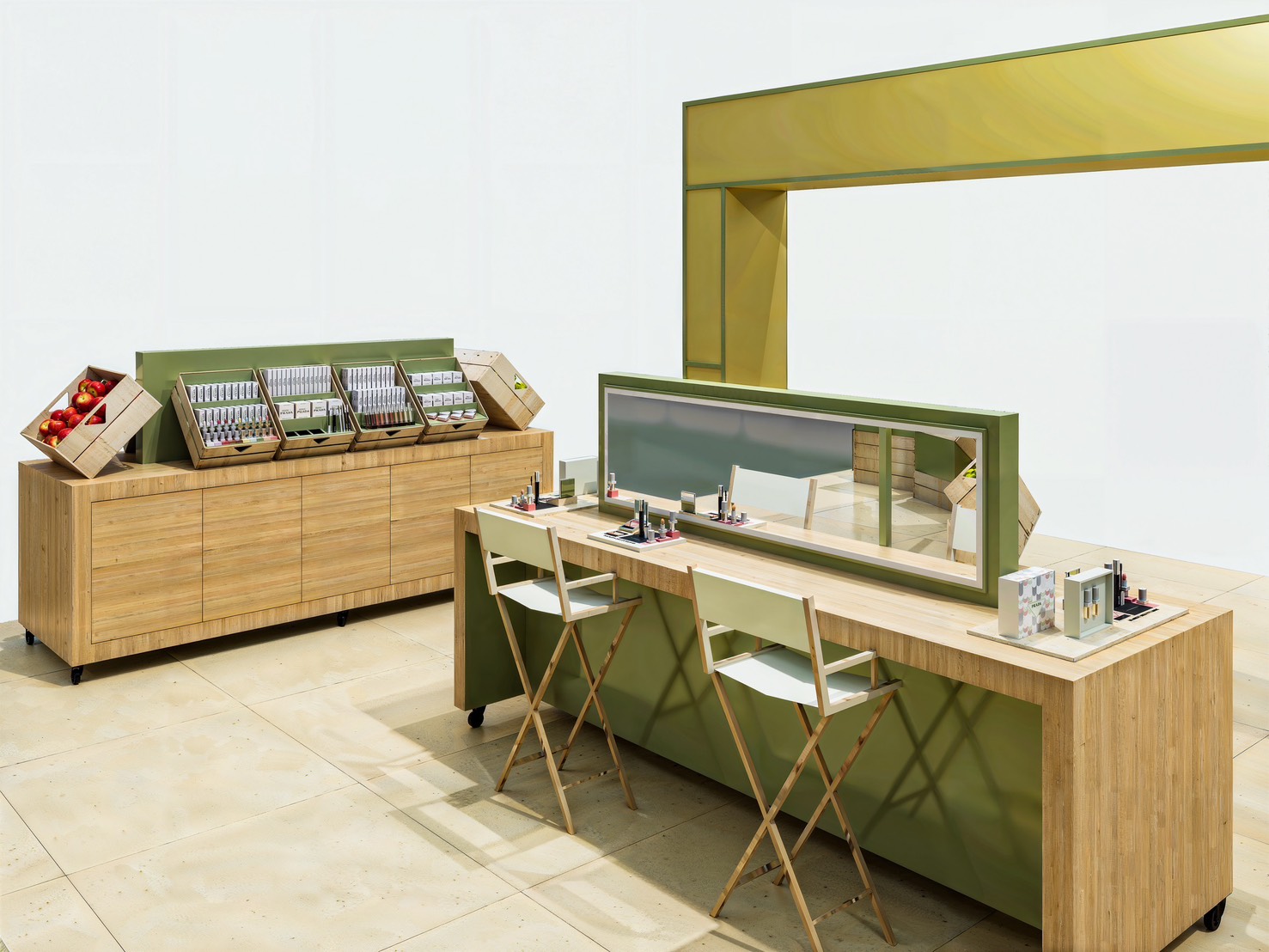 Prada Beauty — Summer Market 2026 Pop-Up — 2