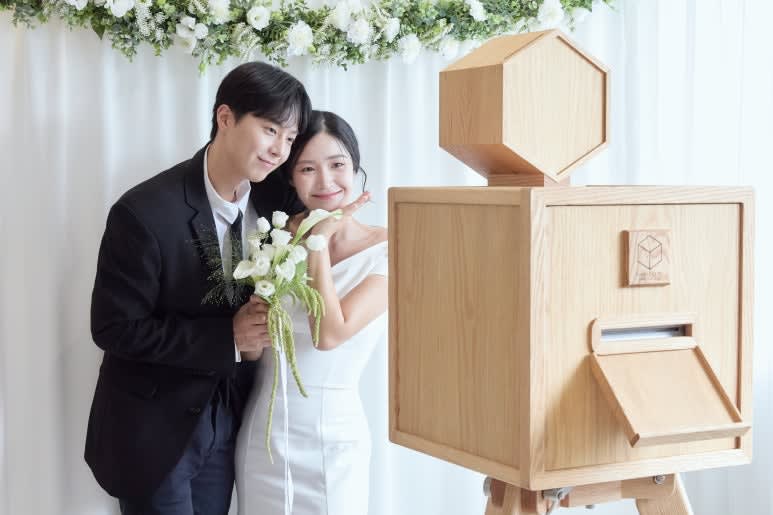 심플큐브 웨딩포토부스 대여 전문 업체
