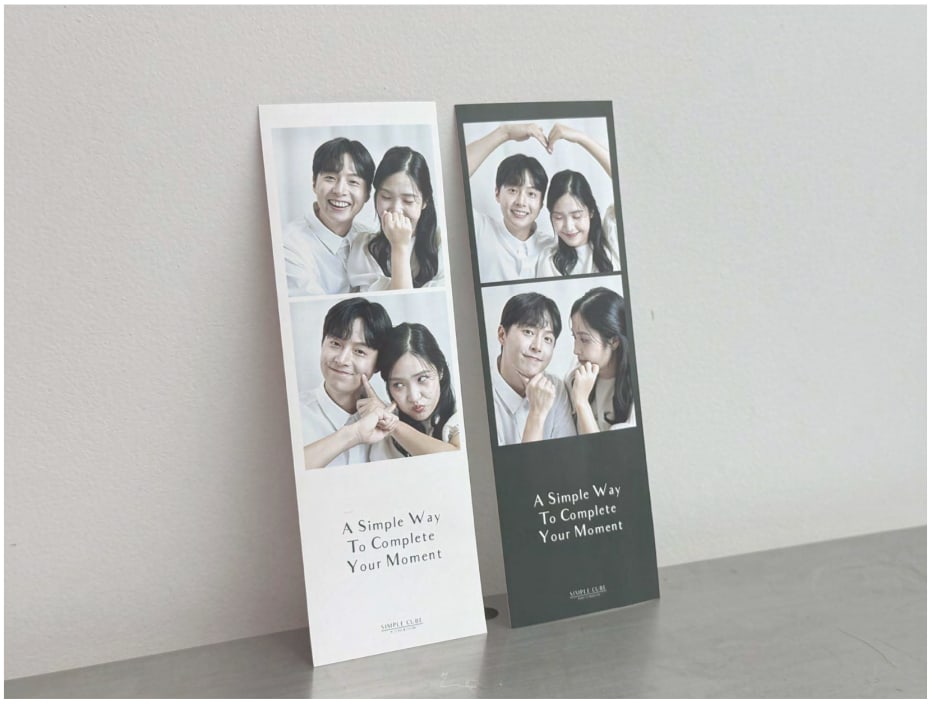 심플큐브 웨딩포토부스 대여 꿀팁