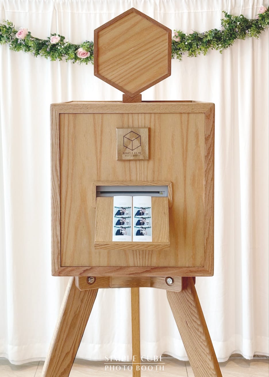 심플큐브 웨딩포토부스 설치 후기