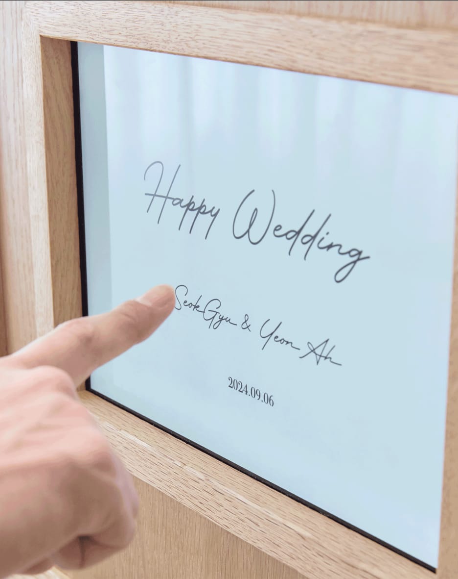 심플큐브 웨딩포토부스 후기