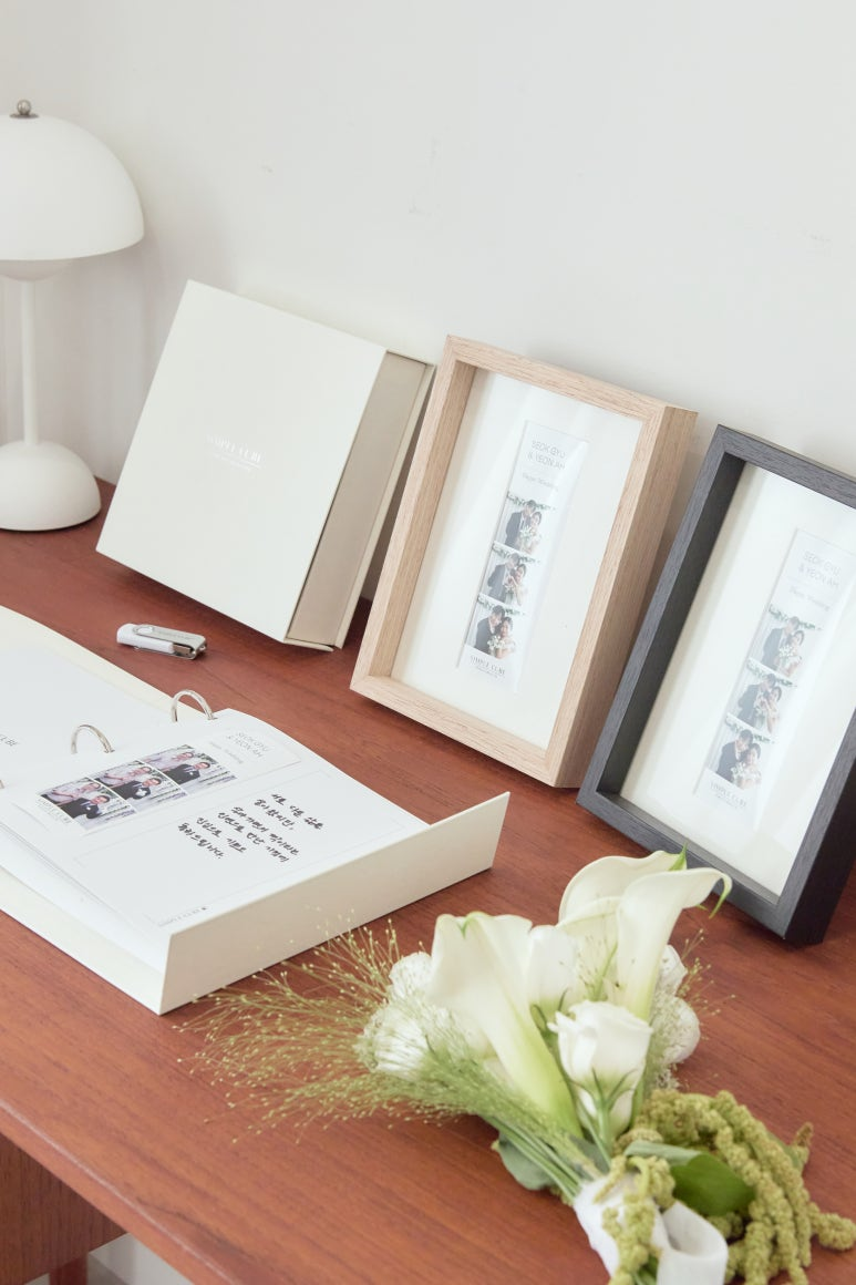 심플큐브 웨딩포토부스 대여 서비스 구성품