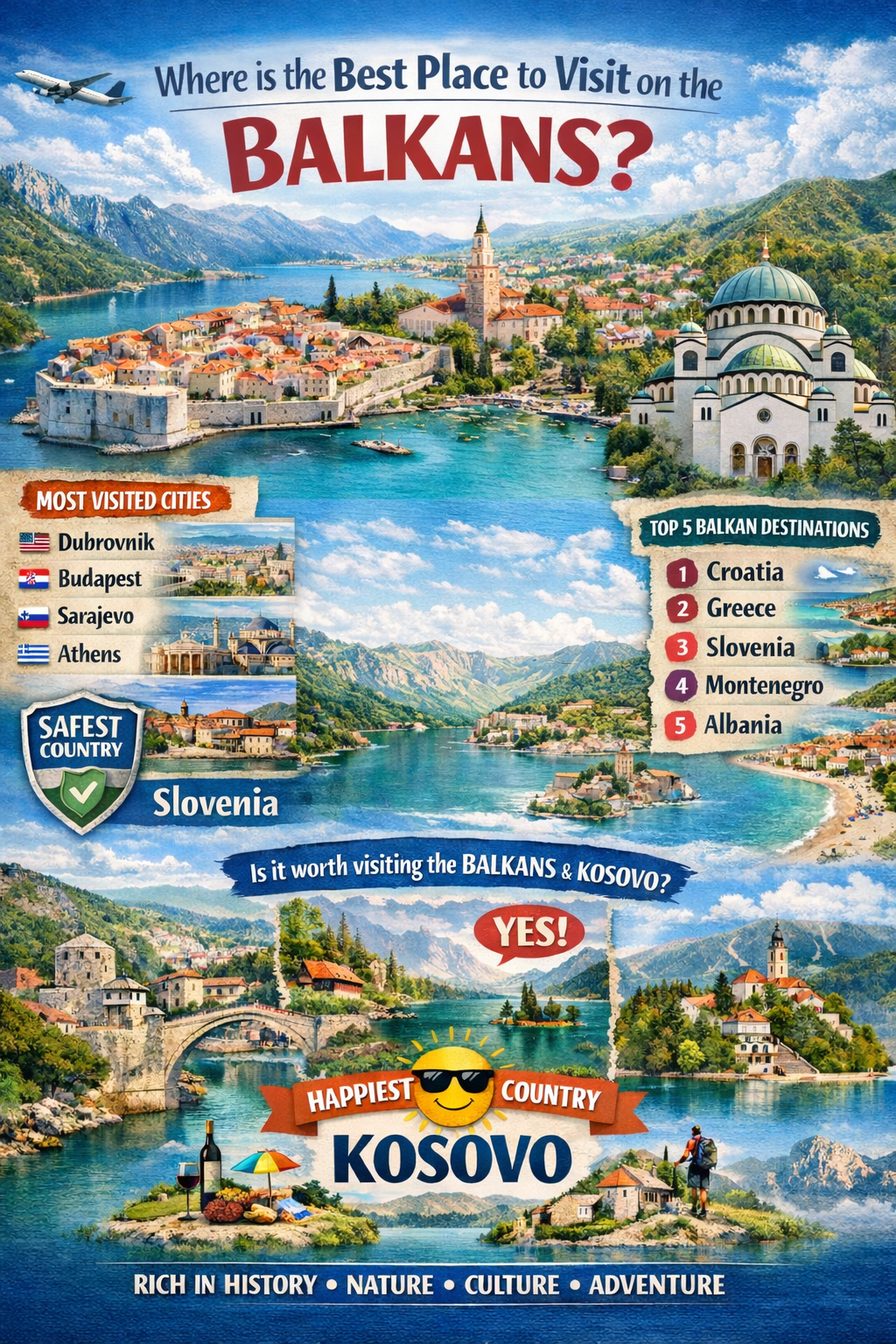 Top Balkan Destinations: Discover Kosovo & Albania