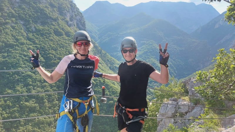 Adventure Tour in West Kosovo: Zip Lining, Rock Climbing, and Cave Exploration
