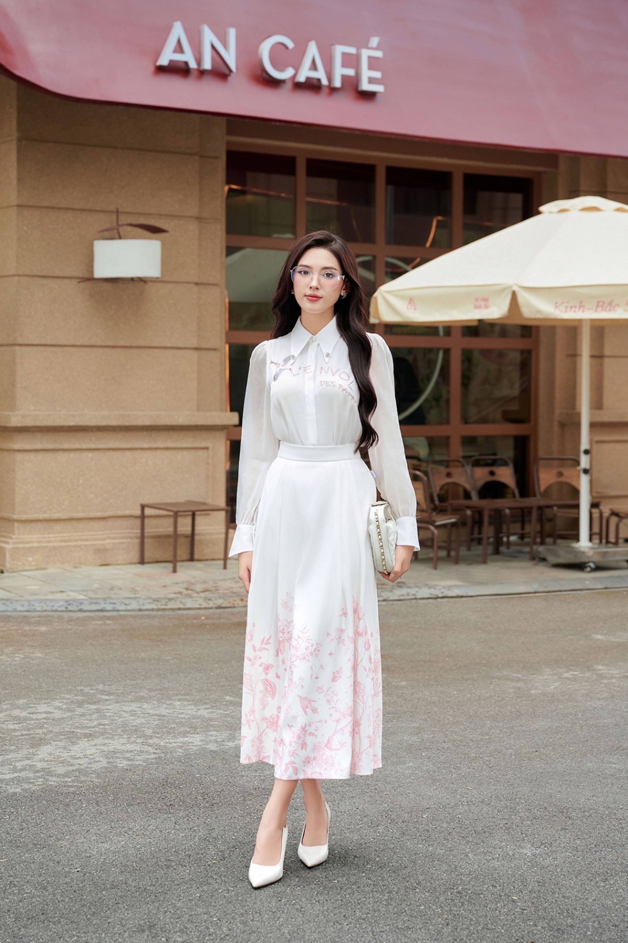 Chân váy Garden bloom