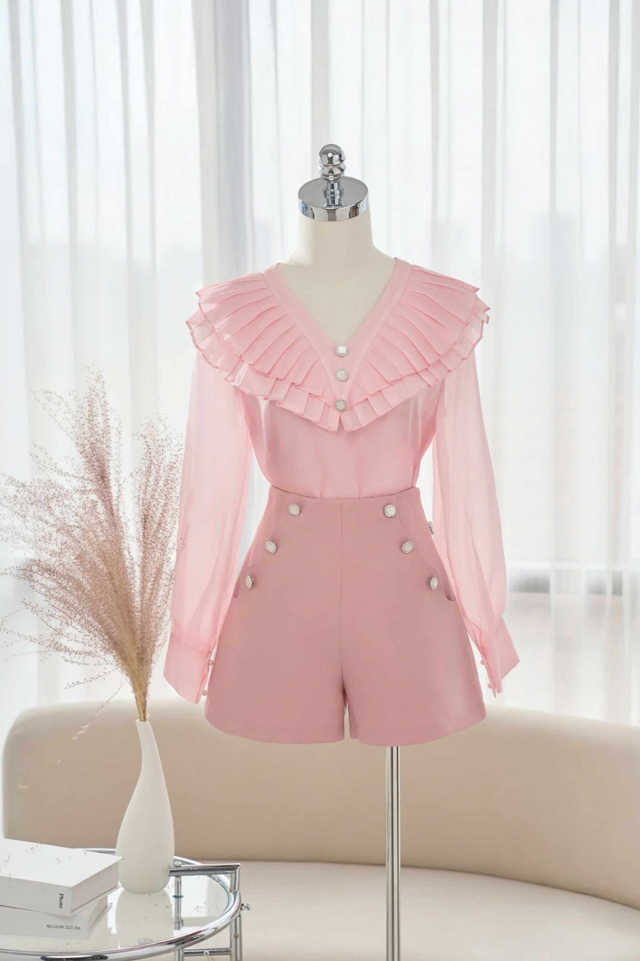 Set bèo ly đính đá