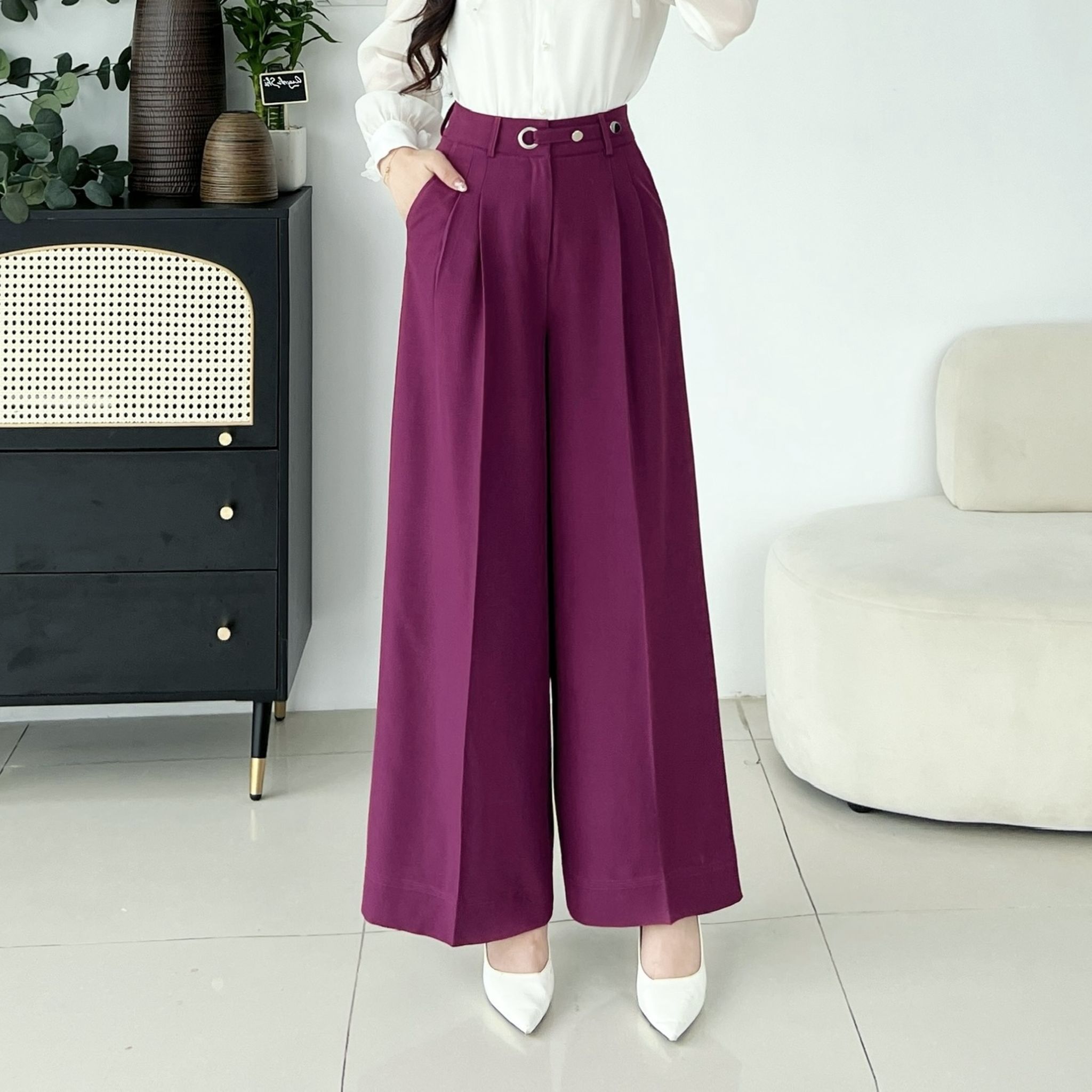 Quần cạp Oze 2 khuy