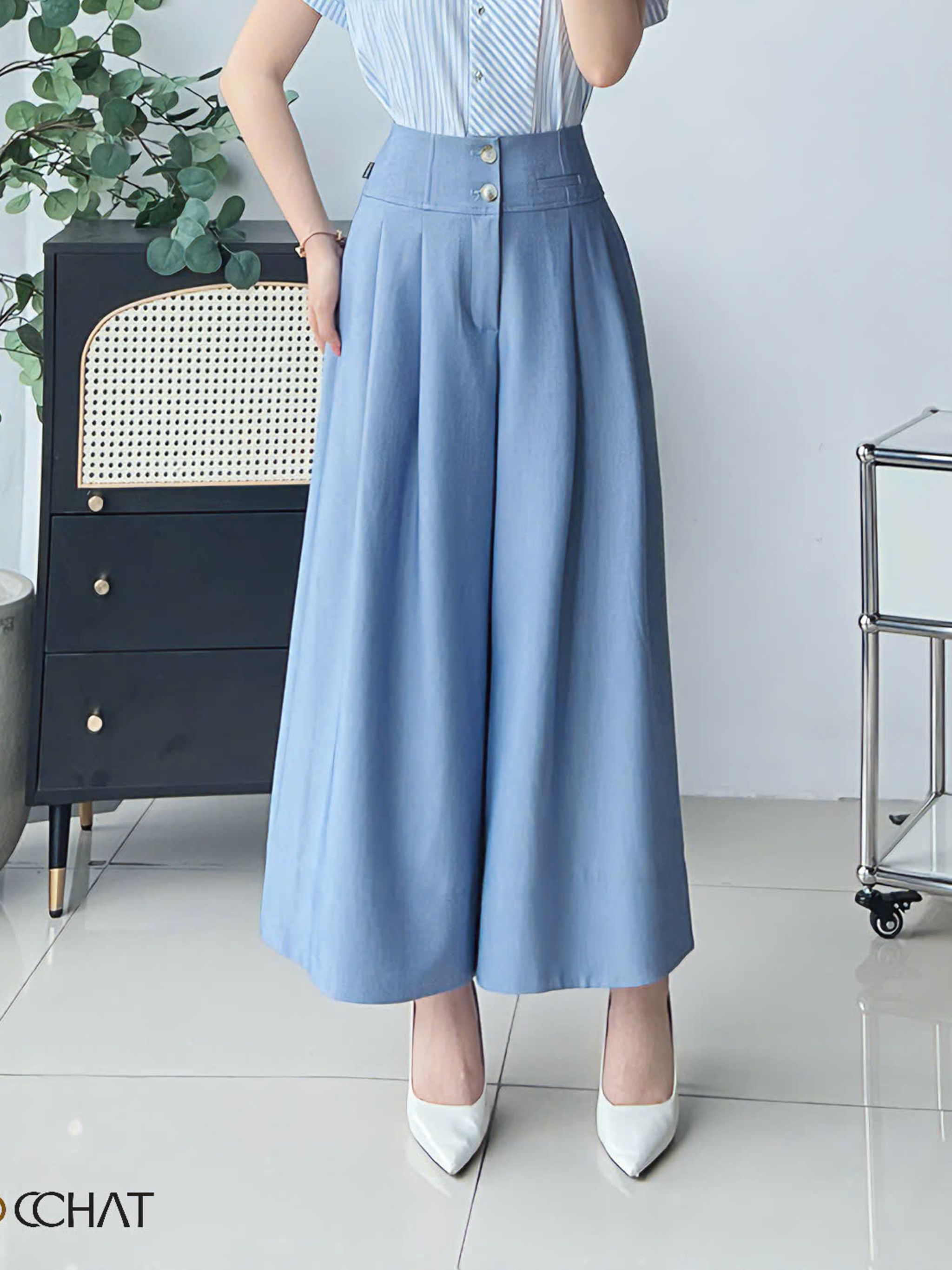 Quần ống rộng Hanas