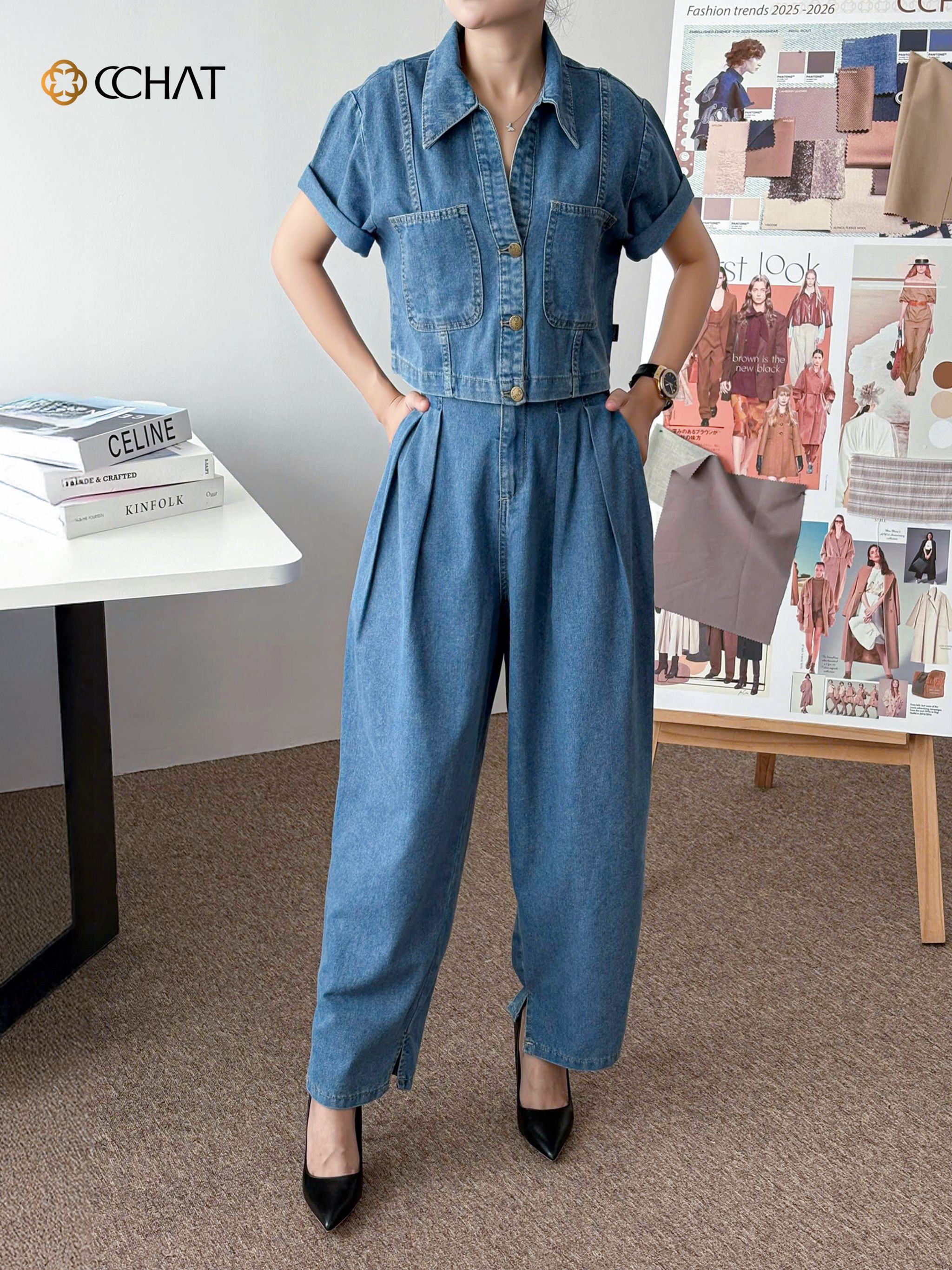 Set bộ jeans Wiphanis