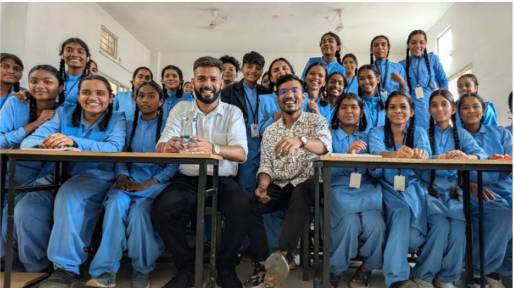 Arthshala classroom session with students