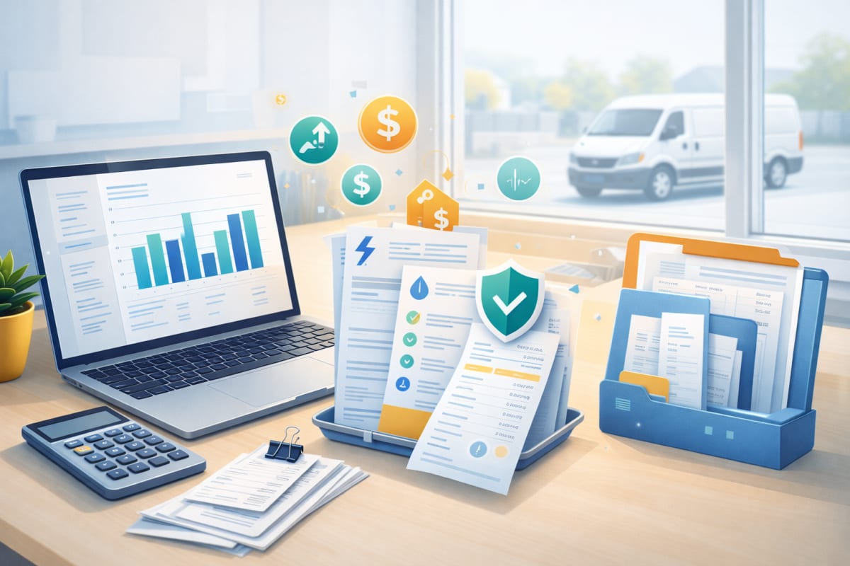 Business overhead expenses explained with examples showing fixed, variable, and semi-variable costs for small businesses and contractors