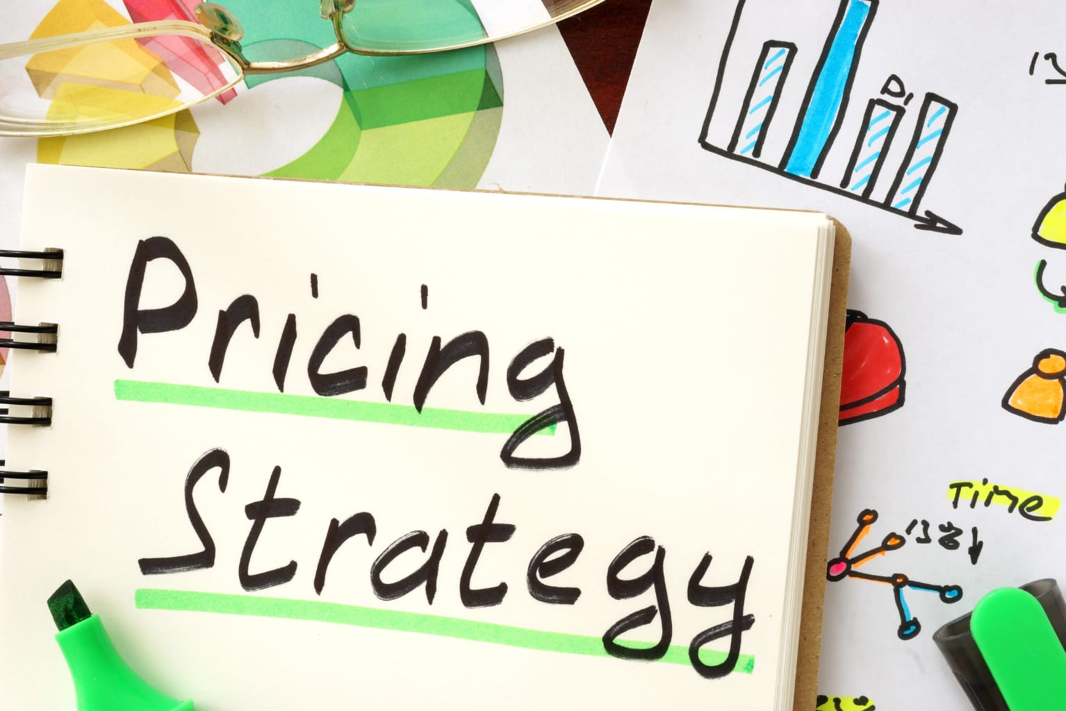 Illustration of a pricing strategy for landscaping jobs