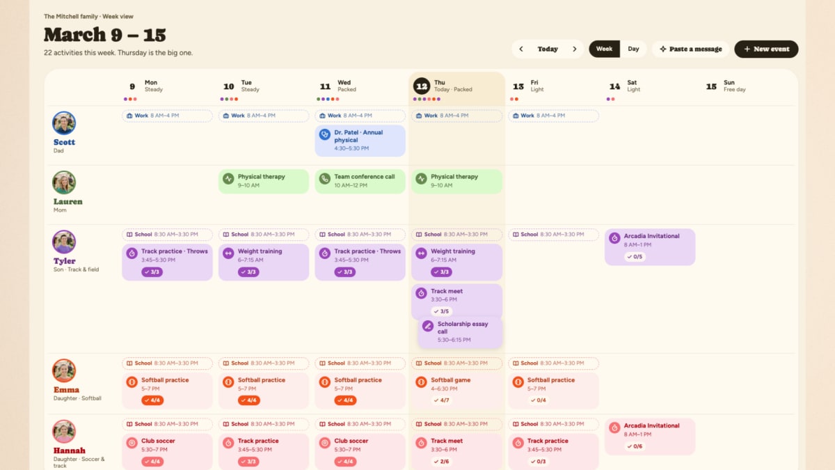 ProntoSchedule web app
