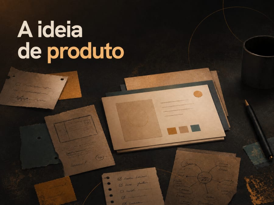 A ideia de produto que n&atilde;o sai do papel