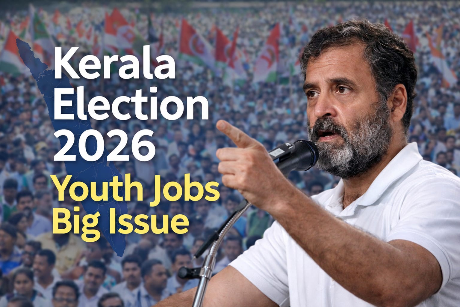 Kerala Assembly Election 2026 Rahul Gandhi raises youth unemployment issue during campaign political update India