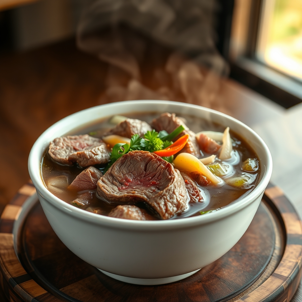 Assortment of hotpot ingredients