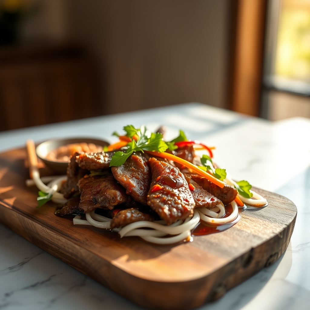 Marinated Beef Cubes