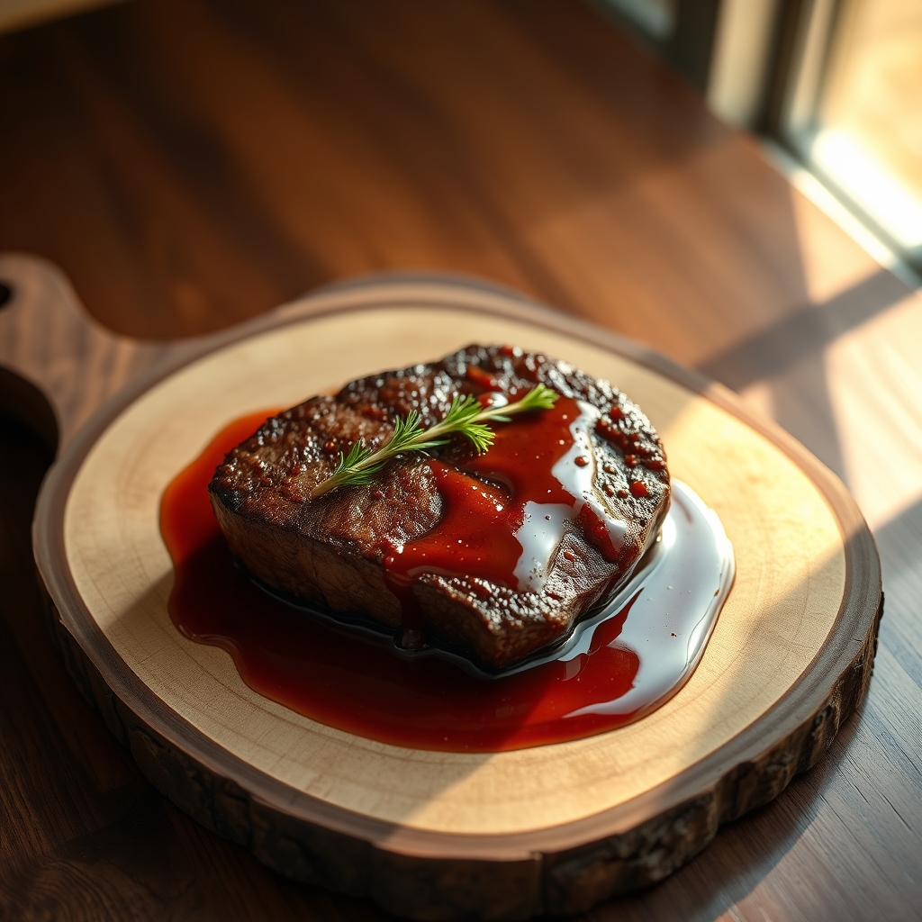 Beef minute steak being stir-fried with vegetables