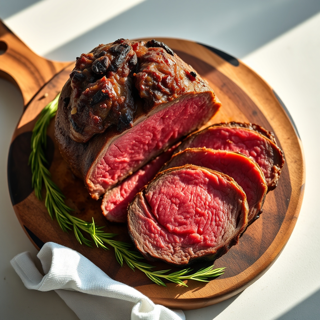 Easy Slow Cooker Beef Round Roast