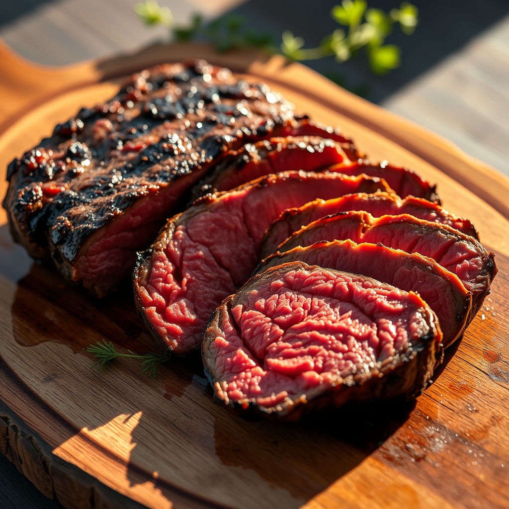 Perfectly Pan-Seared Beef Sirloin