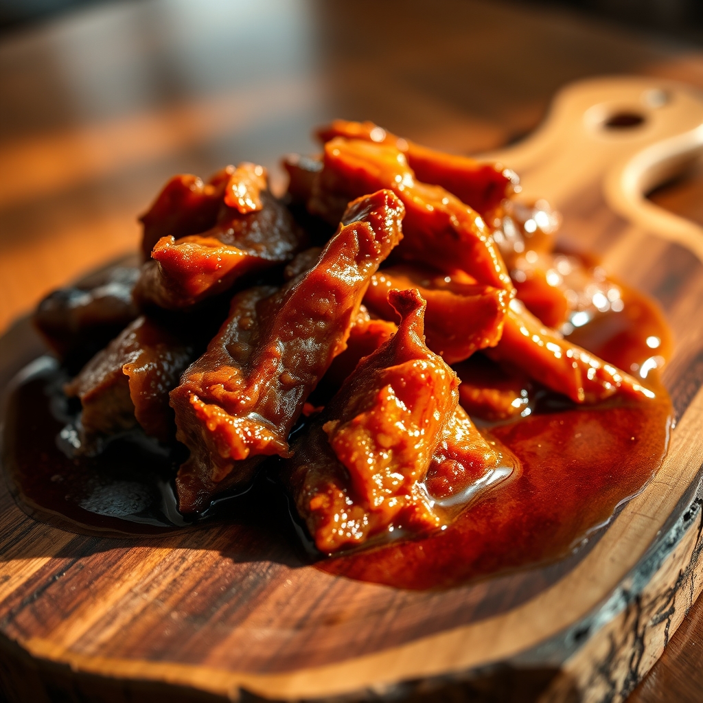 Beautifully braised beef tendon