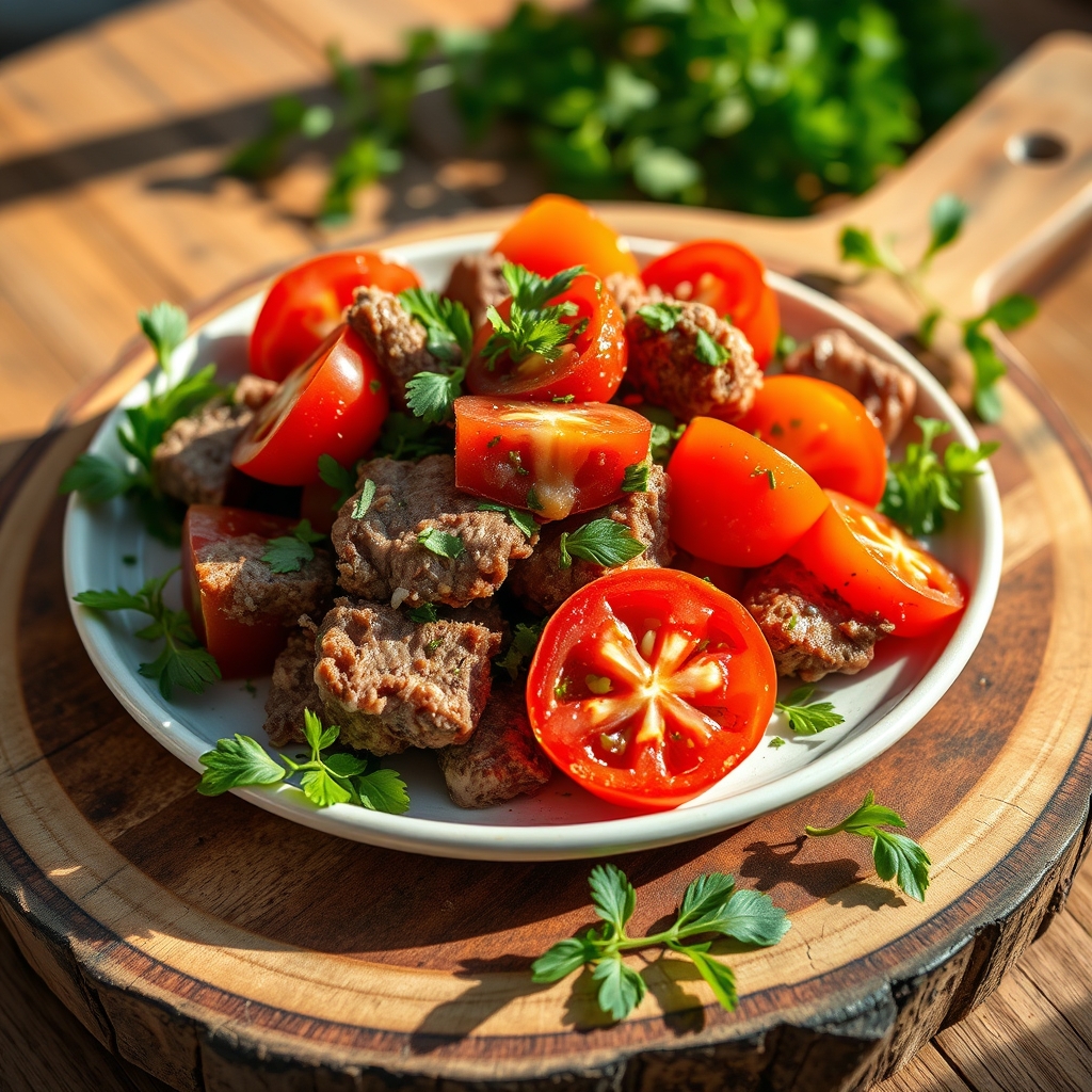 Hawaiian Beef & Tomato Stew