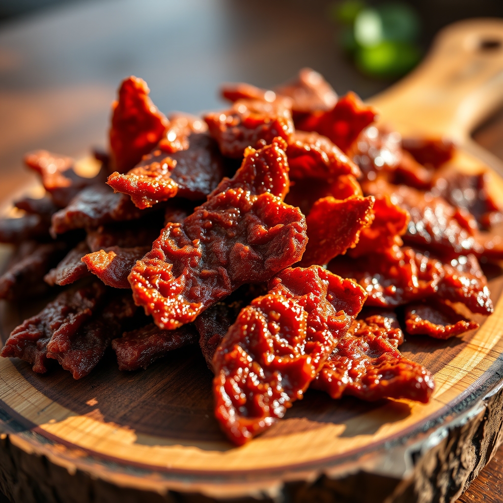 Sweet and Spicy Ground Beef Jerky