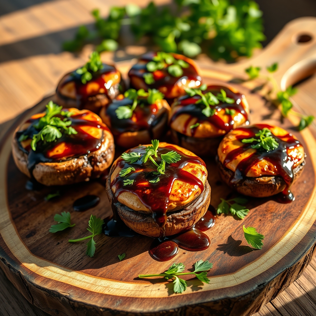Pan-seared pork chops on a plate