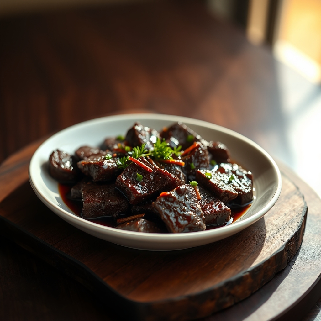 Ingredients for Black Pepper Beef