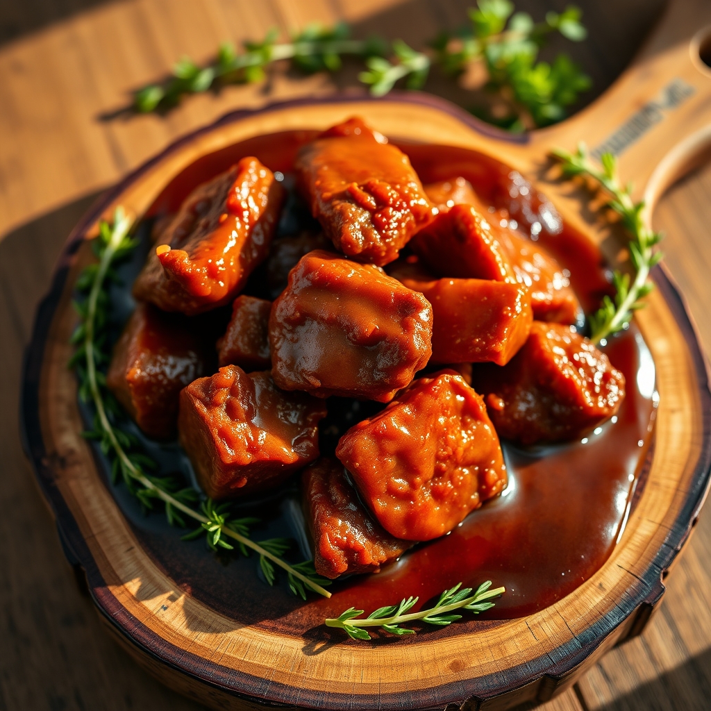 Tender and flavorful braised beef