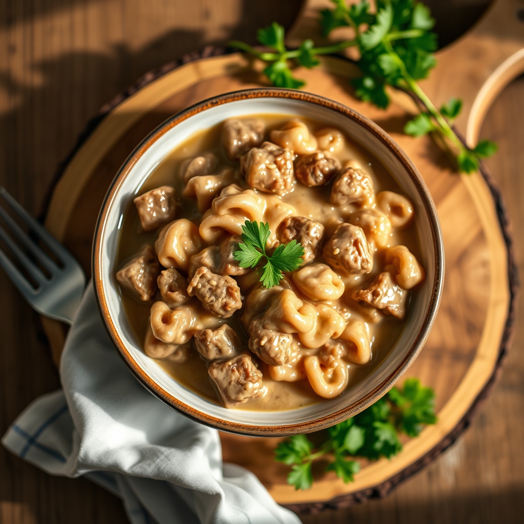 Classic Beef Stroganoff