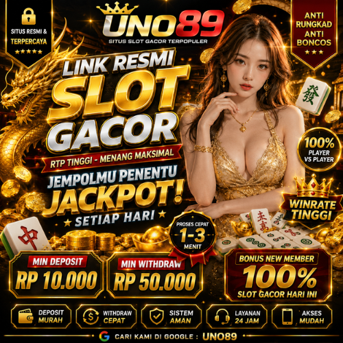 UNO89 ⚡️ Jemput Kemenangan Besar Mu Bersama Situs Slot Gacor Terpopuler Sekarang Juga