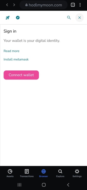 Connect Wallet