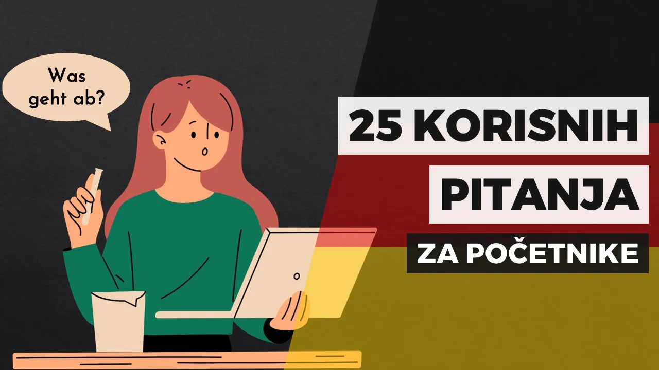 25 korisnih pitanja za početnike na njemačkom jeziku