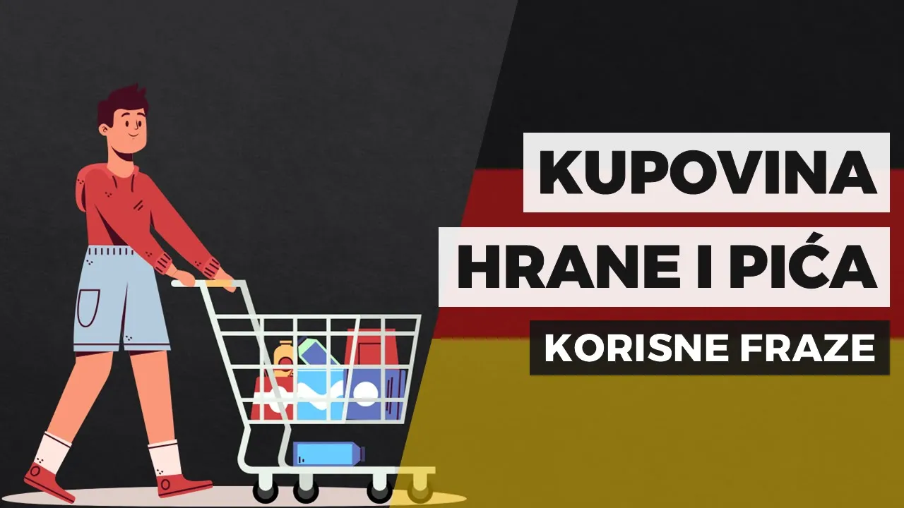 Kupovina hrane i pića - korisne fraze na njemačkom jeziku