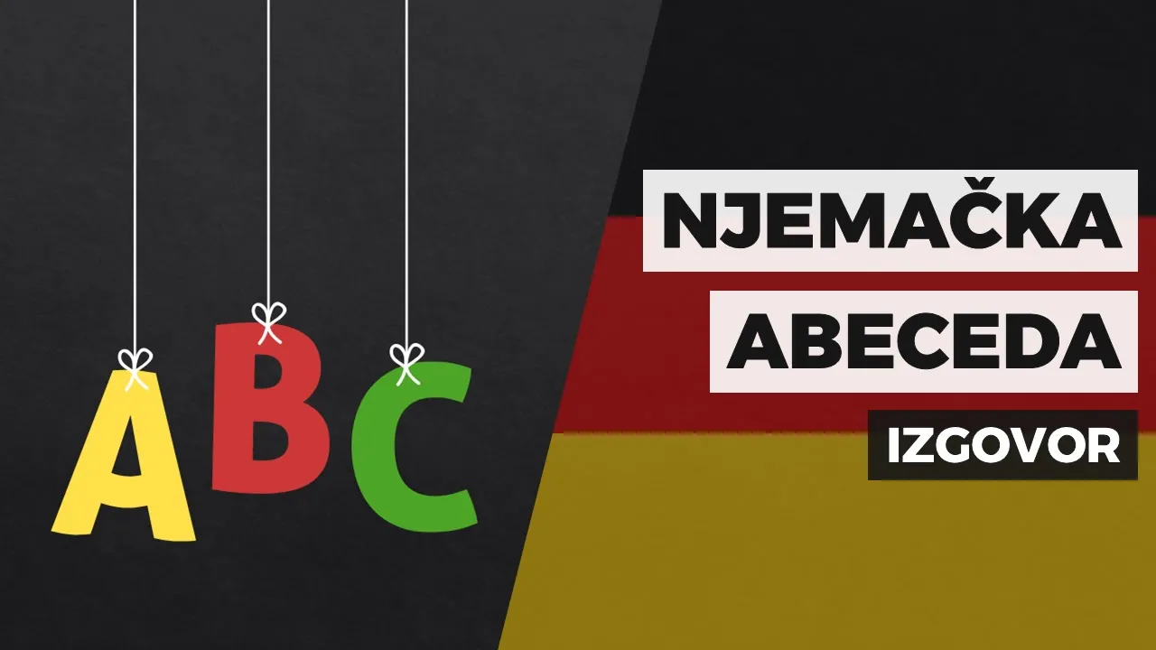 Njemačka abeceda - izgovor bez muke!