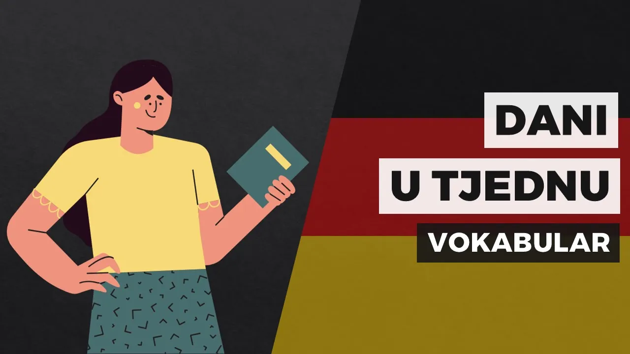 Dani u tjednu na njemačkom jeziku – osnovni vokalubar